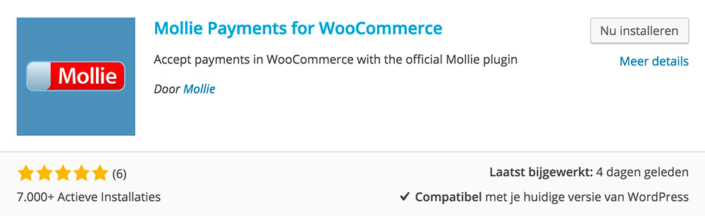 Mollie Payments for WooCommerce