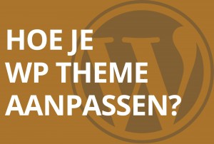 WordPress theme aanpassen