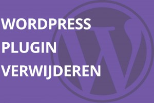 WordPress plugin verwijderen