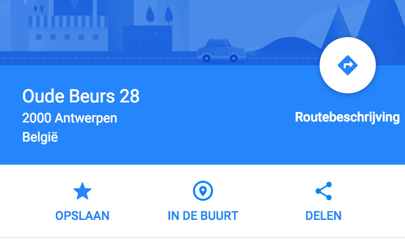 Google maps plattegrond toevoegen