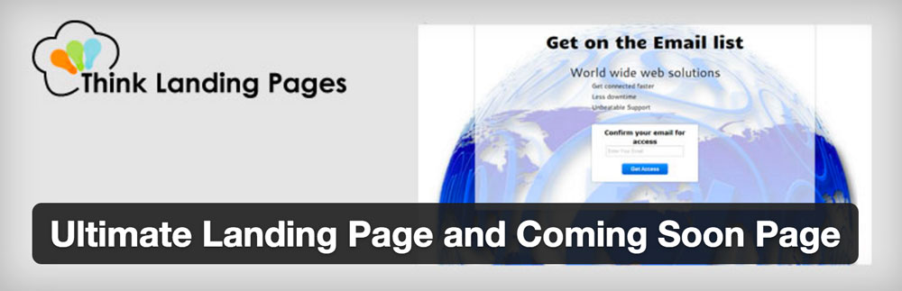 Ultimate Landing Page and Coming Soon Page