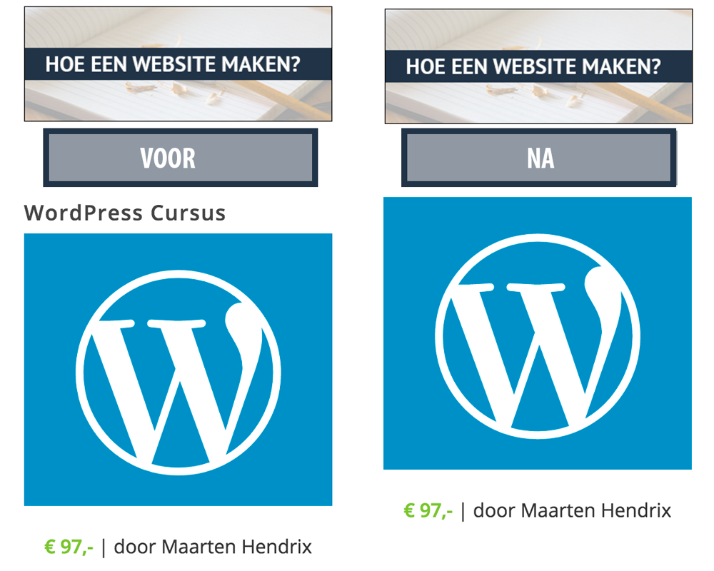 Voor na titel verbergen