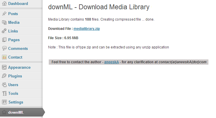 downML Download Media Libary